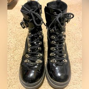Jeffery Campbell combat shoes.
